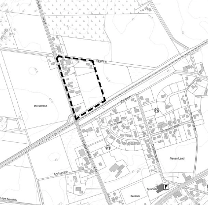 116. Flächennutzungsplanänderung - Geltungsbereich&nbsp;&copy;&nbsp;Samtgemeinde Kirchdorf